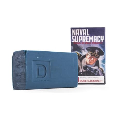 Duke Cannon 10OZ Naval Sup Bar Soap 03BLUE1